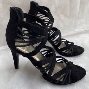 impo Stretch Black Heels Size 10
